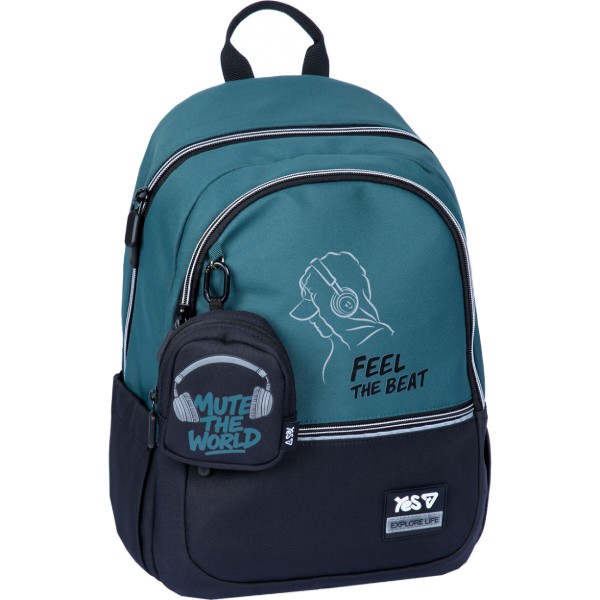 Фото - Рюкзак школьный YES TS-113M Feel the Beat (550324)